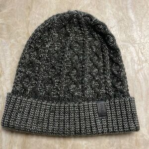 Marc New York, grey, chunky knit beanie!